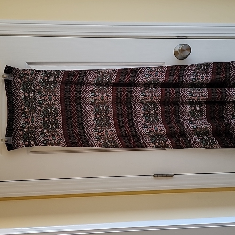 American Rag Patterned Maxi Skirt Size small